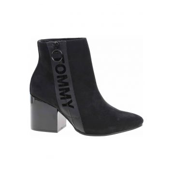 Botine cu toc mediu si fermoar - Botine cu toc mediu si fermoar -