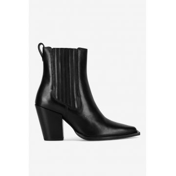 Ghete dama  5905588827603 - Piele naturala - Negru Ghete dama  5905588827603 - Piele naturala - Negru