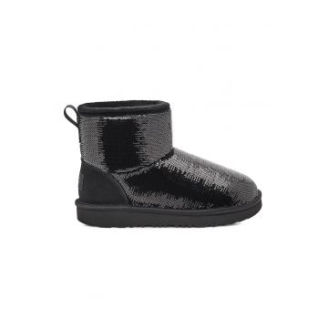 Ghete slip-on cu paiete