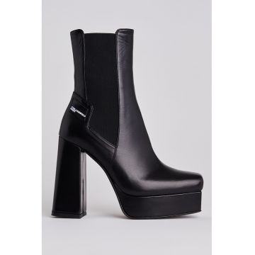 Botine Chelsea de piele