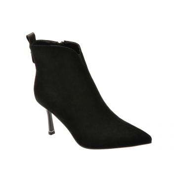 Botine elegante ALDO negre, JY50004, din piele intoarsa