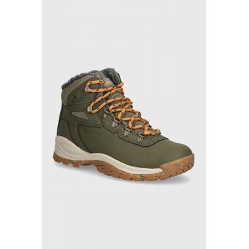 Columbia pantofi Newton Ridge Waterproof Omni-Heat culoarea verde, 2100221