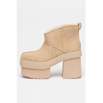 Botine de piele intoarsa New Heights