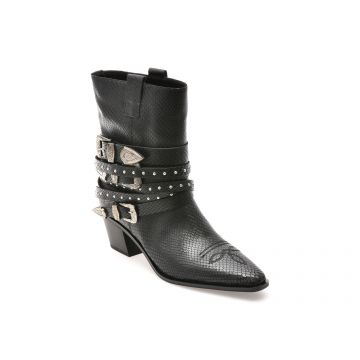 Ciocate elegante ALDO negre, 13848382, din piele croco