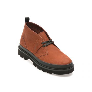 Ghete casual CLARKS visinii, BADEDB, din nabuc