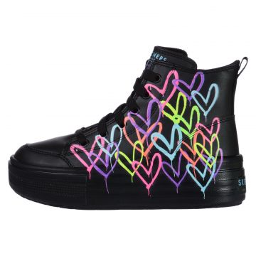 Ghete SKECHERS pentru copii HYPERLIFT - LOVE DAZ - 314075LBKMT