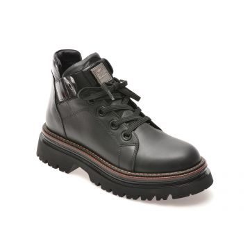 Ghete casual GRYXX negre, 4442827, din piele naturala