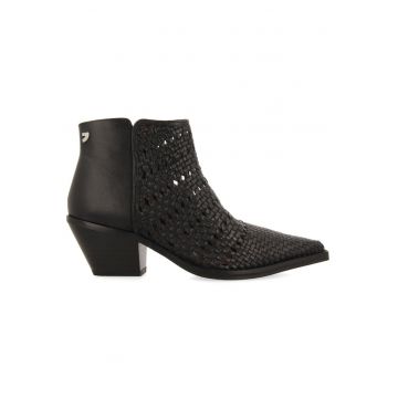 Botine din piele Livonia Western