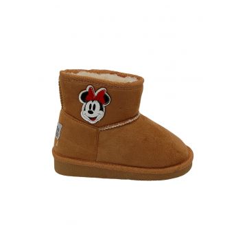 Ghete slip-on cu Minnie Mouse