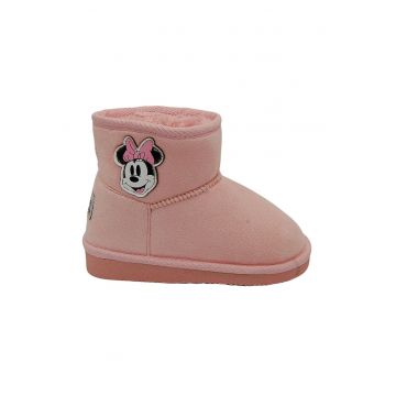 Ghete slip-on cu Minnie Mouse