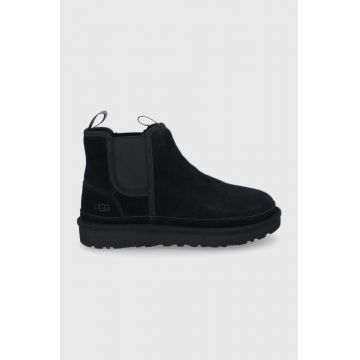 UGG ghete chelsea Neumel Chelsea bărbați, culoarea negru 1121644.BLK