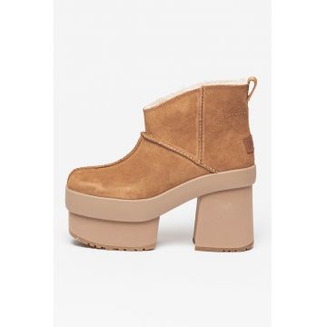 Botine de piele intoarsa New Heights