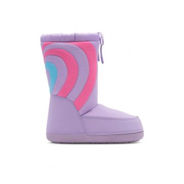 Botine dama - 59055881660853600 - Piele ecologica - Violet