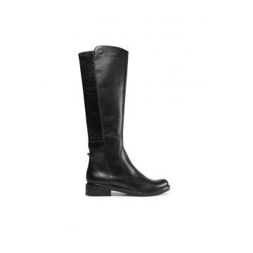 Ghete dama 303526559 - Piele naturala - Negru