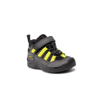 Pantofi trekking copii - Piele naturala - Multicolor