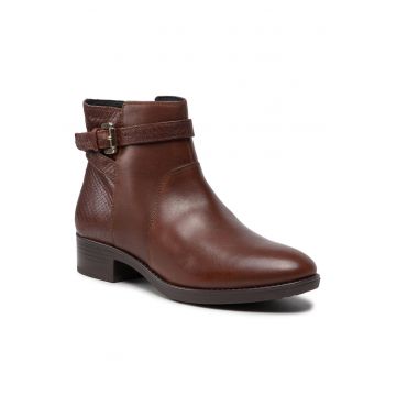 Botine dama - 209929355 - Piele naturala - maro