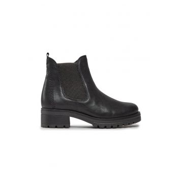 Botine dama - 303179 - Textil - Negru