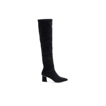 Botine dama - 590558803410038 - Piele naturala - Negru