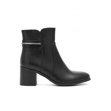 Botine dama - 590558806911936 - Sintetic - Negru