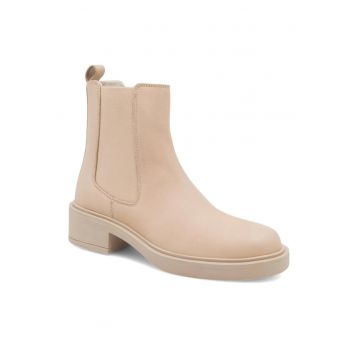 Botine dama - 590558816548441 - Piele naturala - Bej