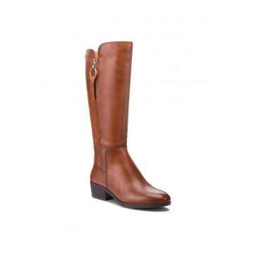 Ghete dama - 71150 - Piele naturala - Maro