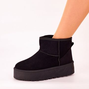 Ghete Damă Negre Tip UGG Vioza