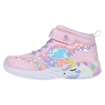 Ghete SKECHERS pentru copii UNICORN DREAMS - MAGIC - 302332LLPMT