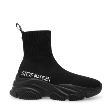 Ghete slip on femei Steve Madden Prodigy negre din textil 1469dgsprodigyn