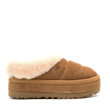 Saboți îmblăniți femei UGG Tazzlita  Chestnut din piele întoarsă 2398DPP1146390VCO