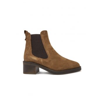 Botine dama - 304294 - Piele naturala - Bleumarin