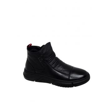 Ghete Casual Barbati A201 Negre - 40 - Negru