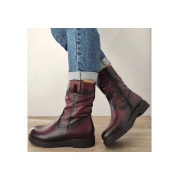 Ghete Casual Dama 151831 - Bordo