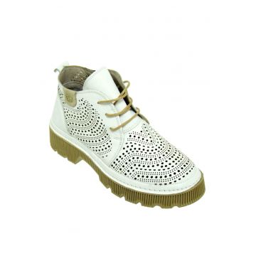 Ghete Perforate Casual Dama