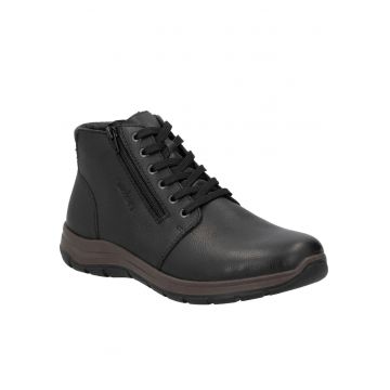 Pantofi barbati - casual - piele - negru