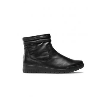 Ghete dama - 303527273 - Negru - Piele naturala