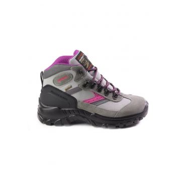 Pantofi dama trekking Grigio Scamosciato Multicolor