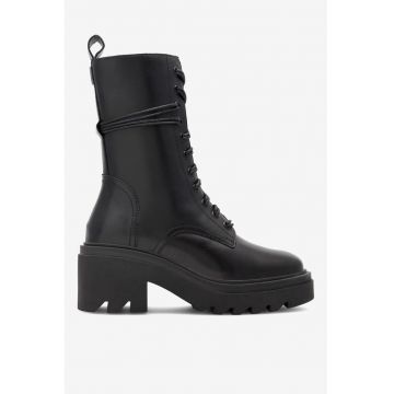 Ghete dama  5903419555671 - Piele naturala - Negru Ghete dama  5903419555671 - Piele naturala - Negru