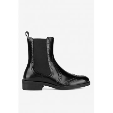 Ghete dama  5905588828099 - Piele naturala - Negru Ghete dama  5905588828099 - Piele naturala - Negru